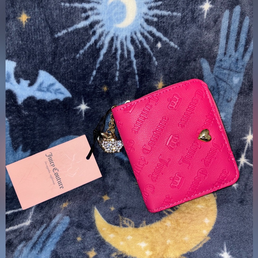 Hot pink juicy wallet 🩷